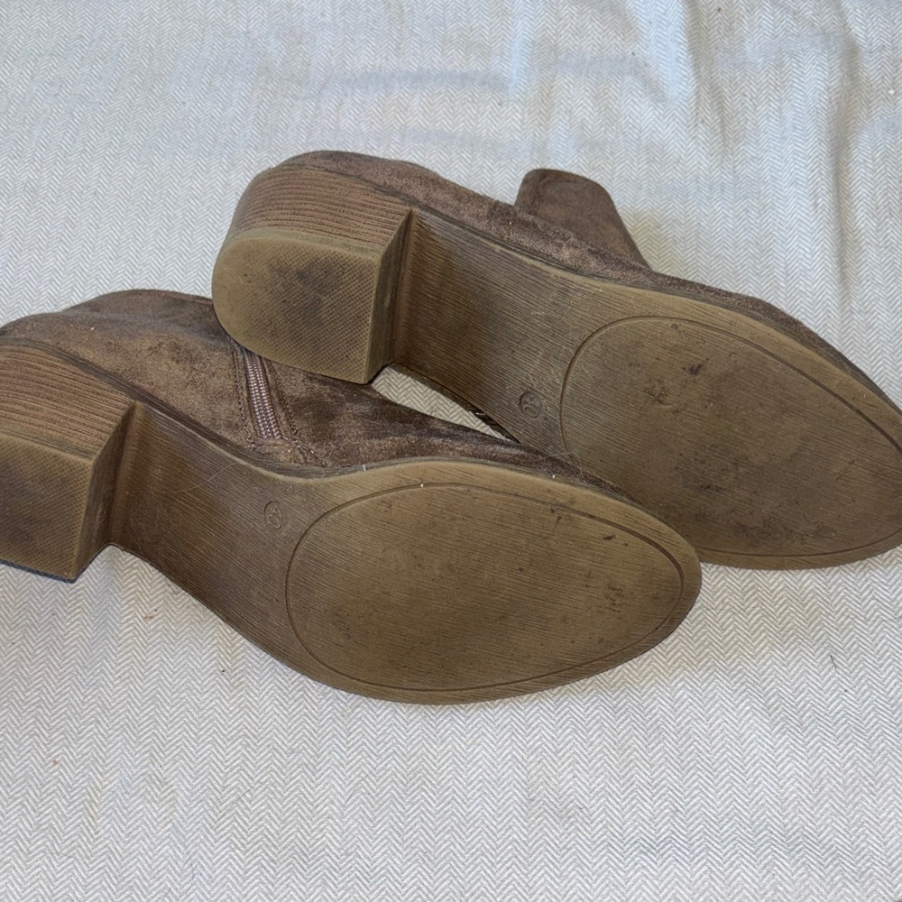 Brown Ankle Boots Womens SZ 40 - Picture 9 of 10
